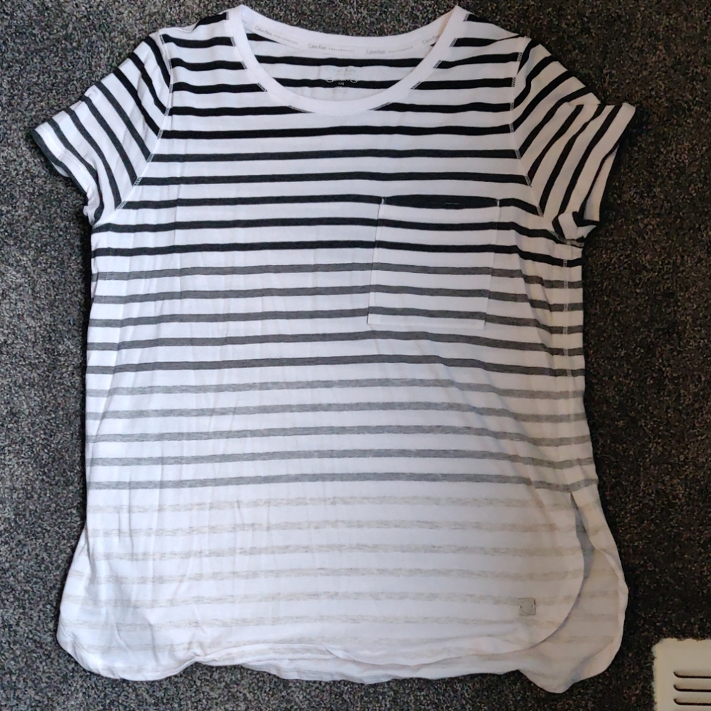Black and White striped shirt